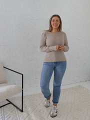 Lee Knit Top - Stone