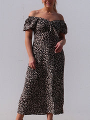 Estella Dress - Leopard