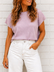 Mariah Knit Top - Lilac