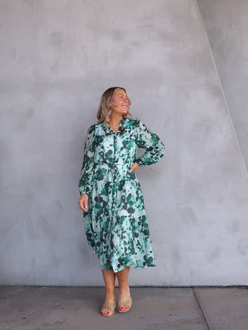 Alisha Dress - Green