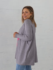 Maeve Star Knit - Grey