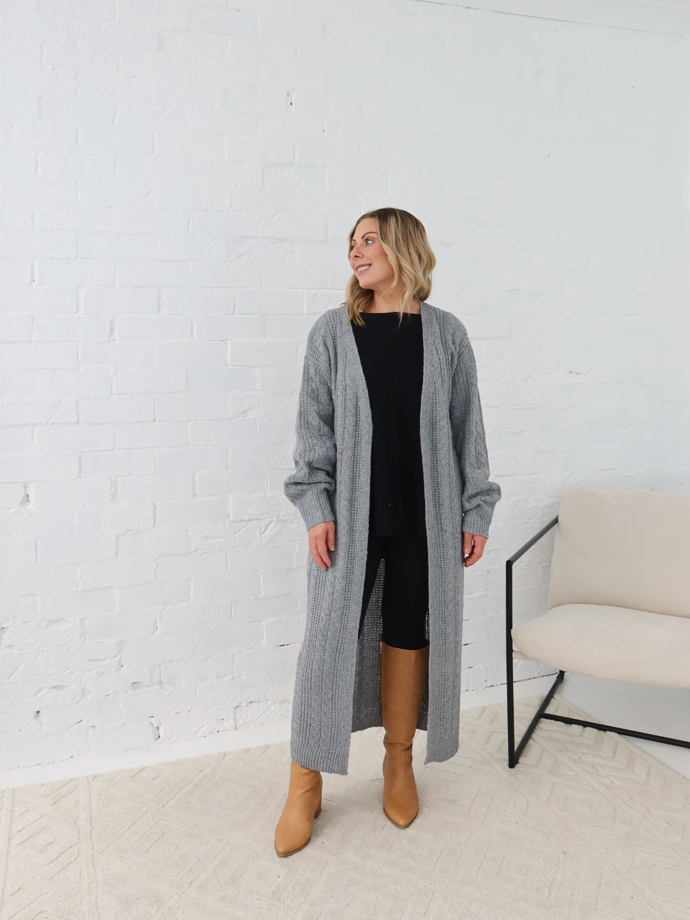 Ziggy Cardigan - Grey
