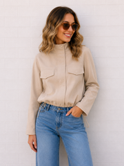 Rory Jacket- Stone