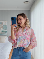 Eden Shirt- Pastel Pink
