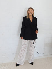 Zara Pants- White