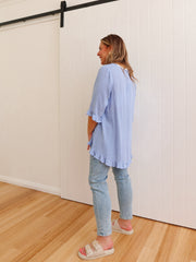 Rutherglen Blouse - Blue