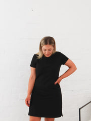 Ultimate School Run Dress- Black