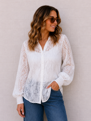 Edie Shirt- White