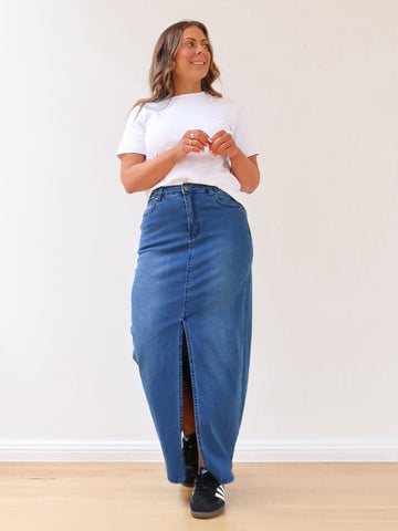 Ramsay Skirt - Dark Blue