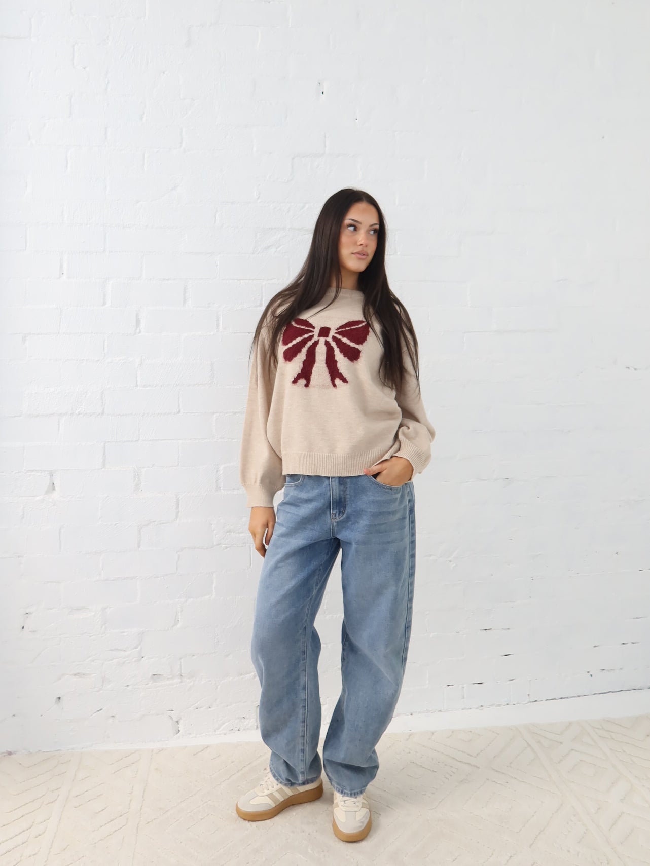 Ribbon Knit- Sand