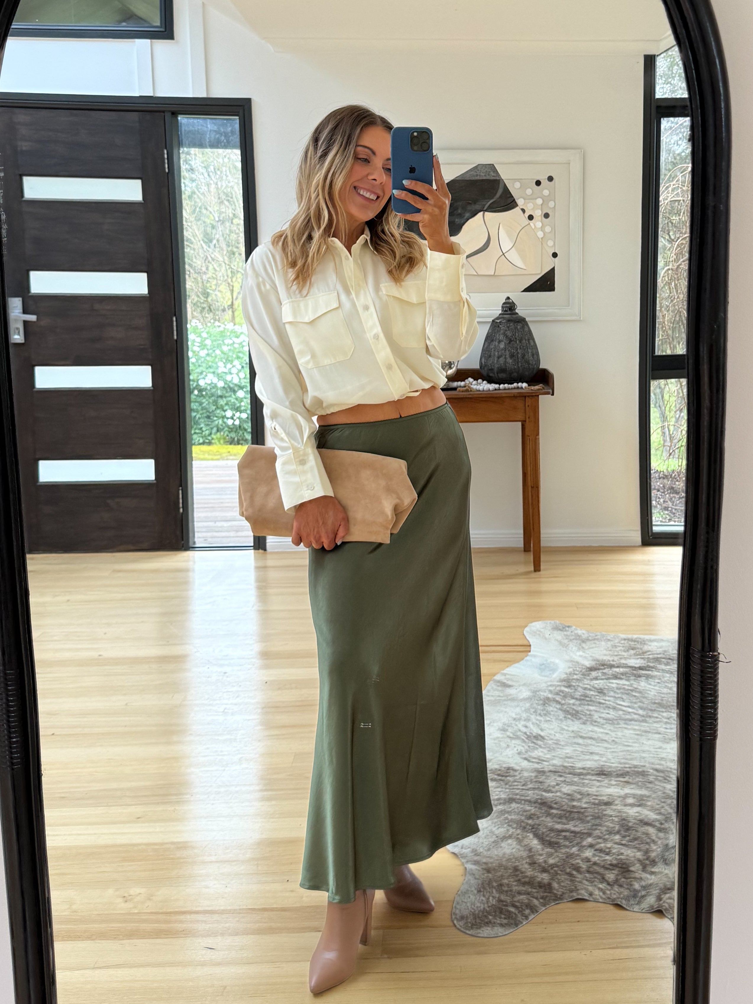 Kristen Skirt- Olive