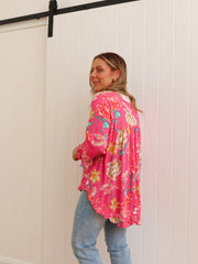 Jindabyne Blouse - Pink