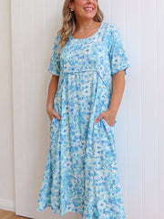 Tilba Dress - Blue