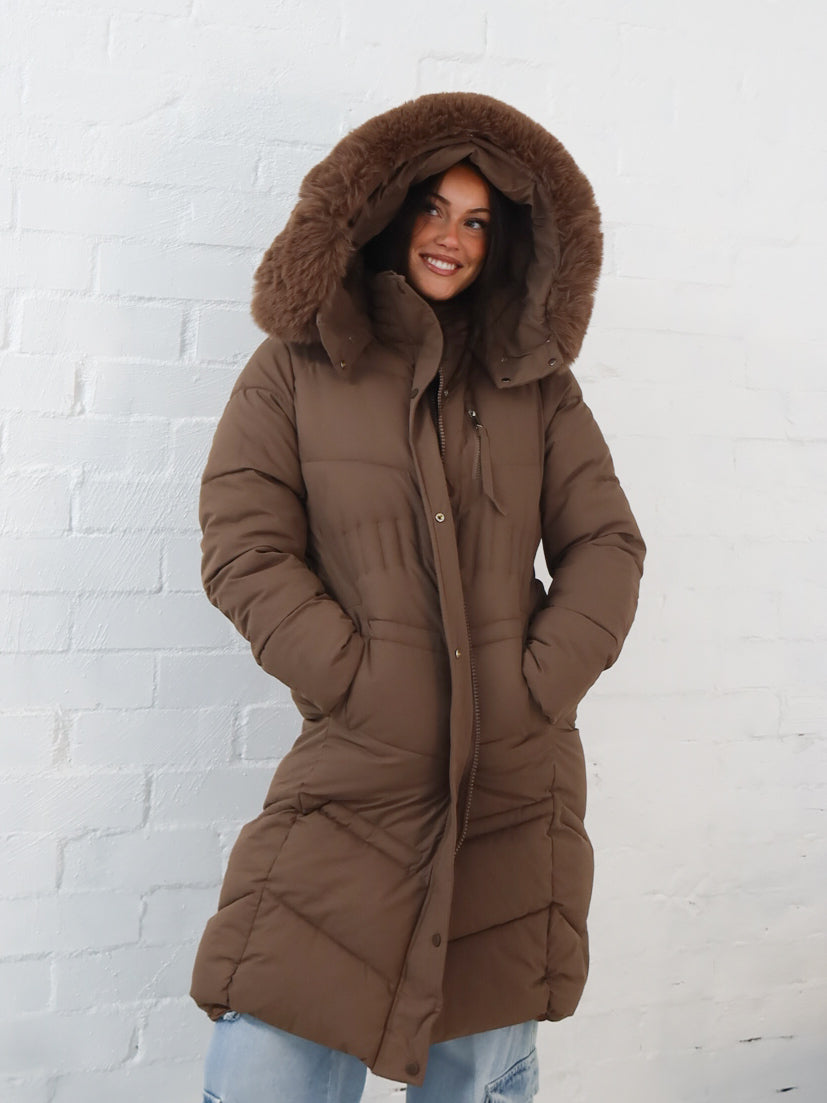 Tilly Coat- Mocha