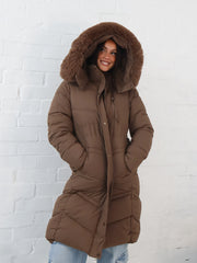 Tilly Coat- Mocha