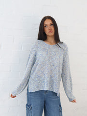 Lusia Knit- Blue