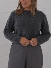 Andy Knit- Charcoal