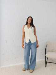 Parker Vest - Vanilla