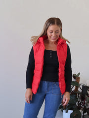 Luna Vest - Red