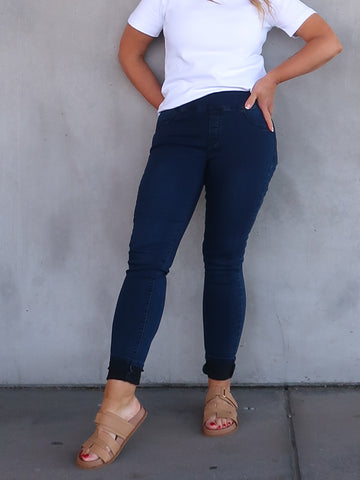 Jax Jeggings - Dark Blue