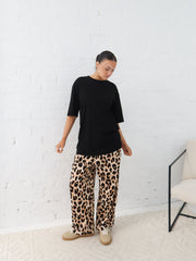 Hadley Pants - Light Leopard