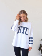 NYC Sweater - White