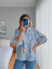 Eden Shirt- Pastel Blue