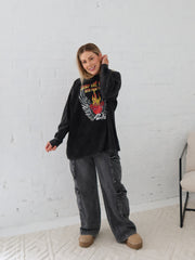 Paxton Cargo Jeans- Black