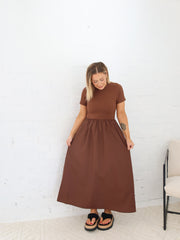 Isla Dress- Walnut