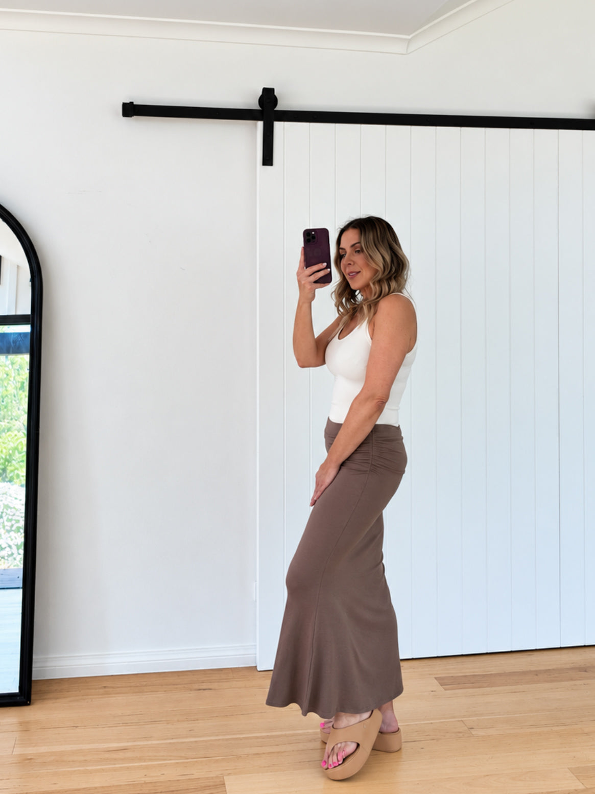 Laura Skirt- Mocha