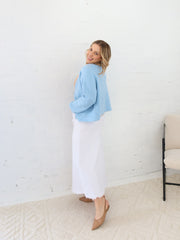 Dane Cardigan- Powder Blue