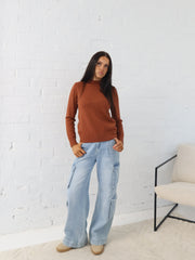 Jayde Knit- Rust