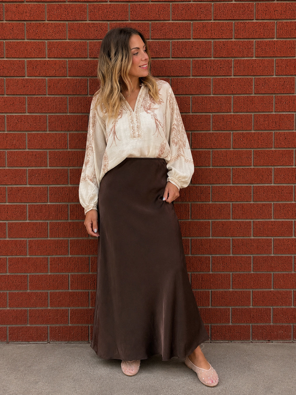 Rosalie Blouse- Cream