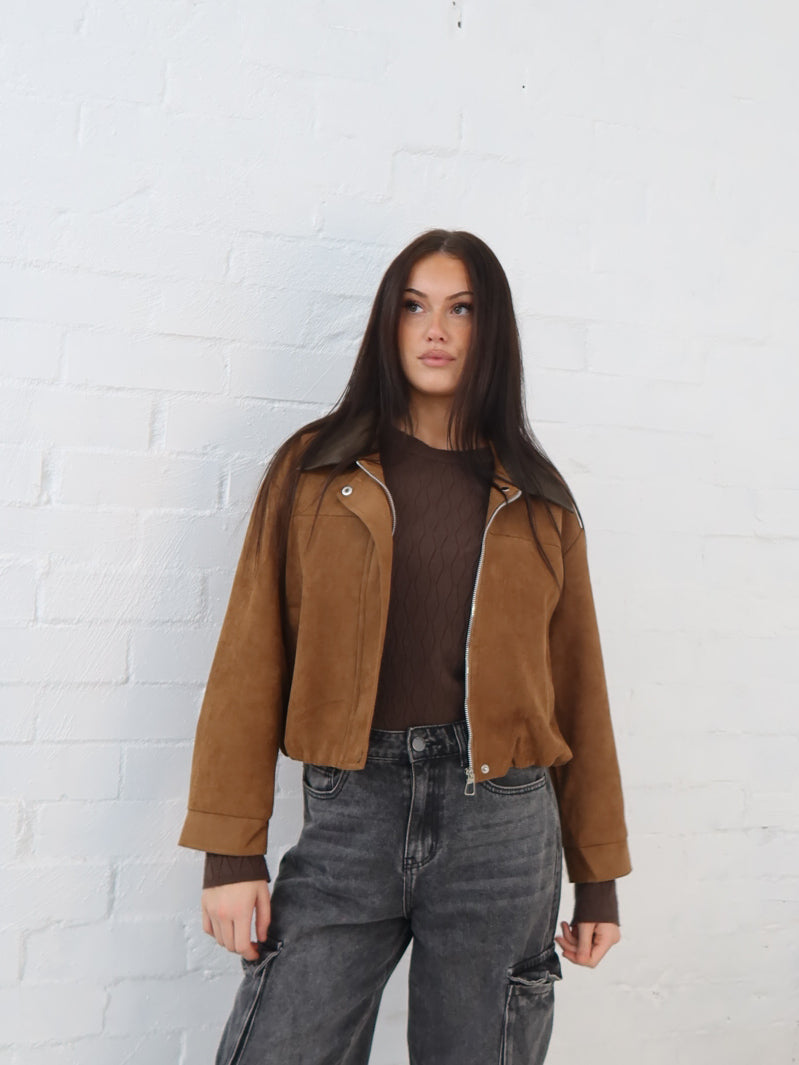 Flint Jacket- Tan