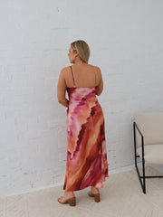 Lulu Dress- Multi Pink