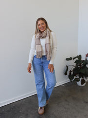 Maddie Scarf - Natural Beige