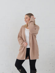 Huxley Cardigan - Taupe