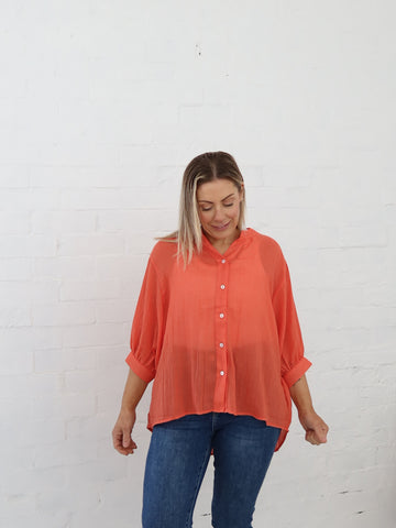 Mimi Blouse - Orange