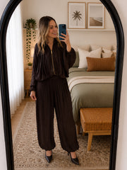 Zali Jacket- Chocolate