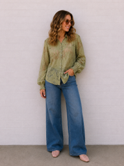 Edie Shirt- Sage