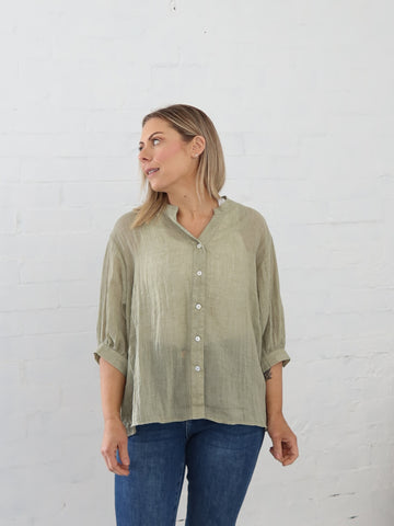 Mimi Blouse - Olive