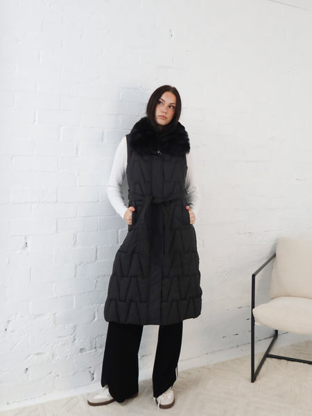 Audrey Vest - Black