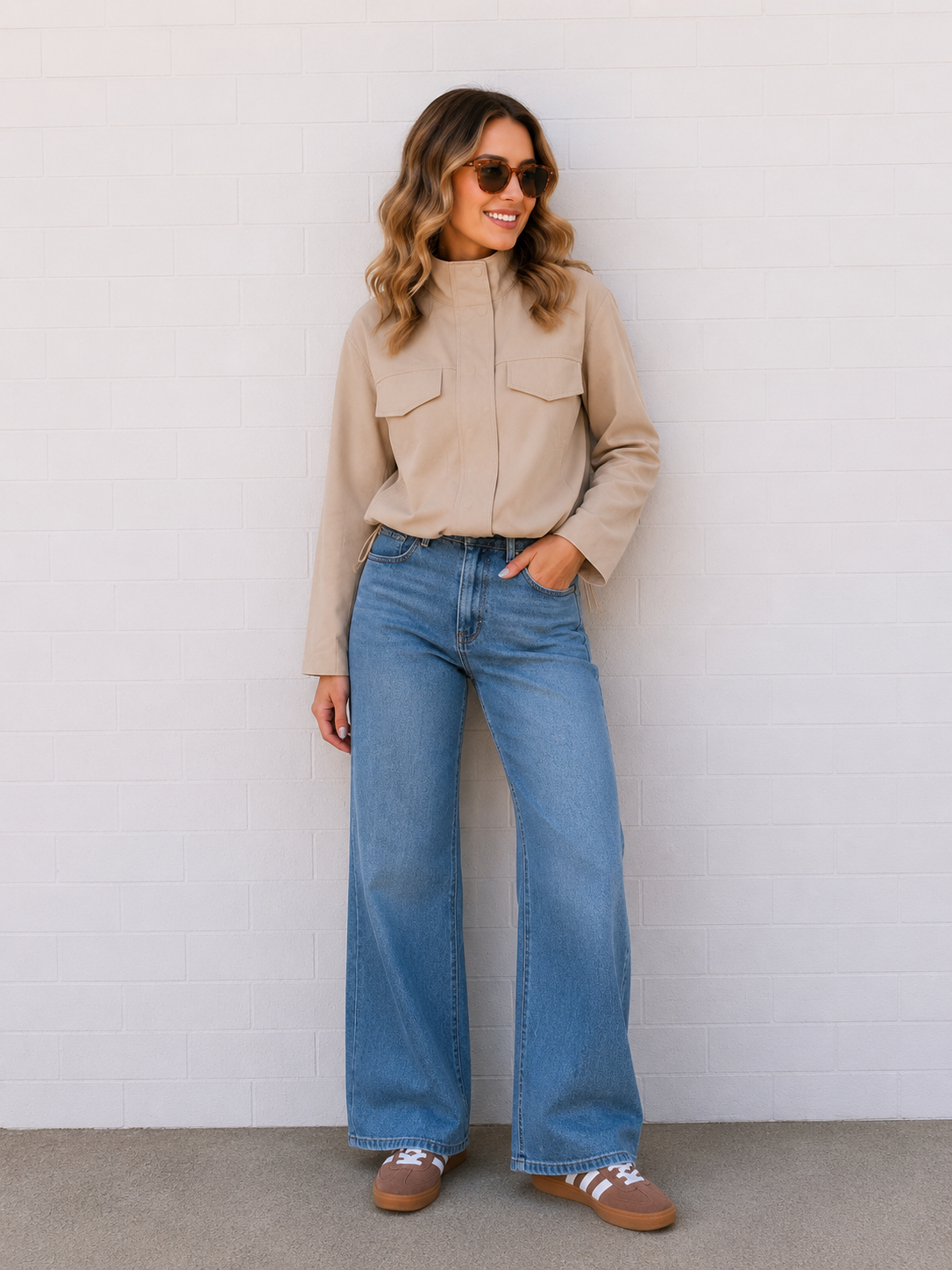 Rory Jacket- Stone