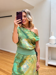 Amber Top- Sage
