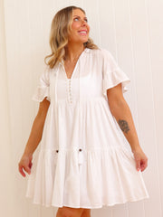 Aston Dress - White