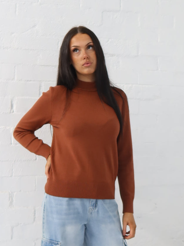 Jayde Knit- Rust