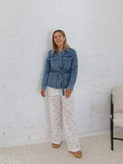 Zara Pants- White