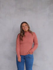 Tayla Knit Top- Rosewood