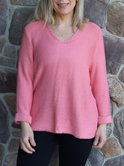 Sailah Knit - Coral