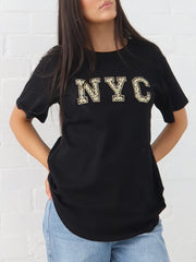 NYC Tee- Black